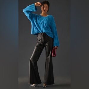 Anthropologie Naomi Faux Leather Pants - Size 4